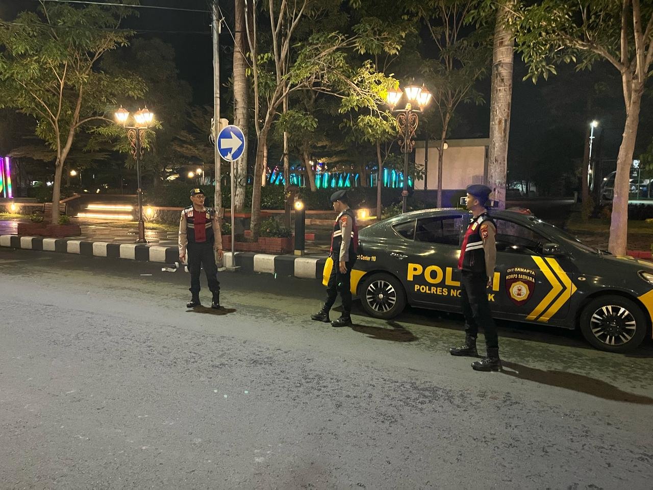 Polres Nganjuk Intensifkan Patroli Sahur hingga Wilayah Pelosok