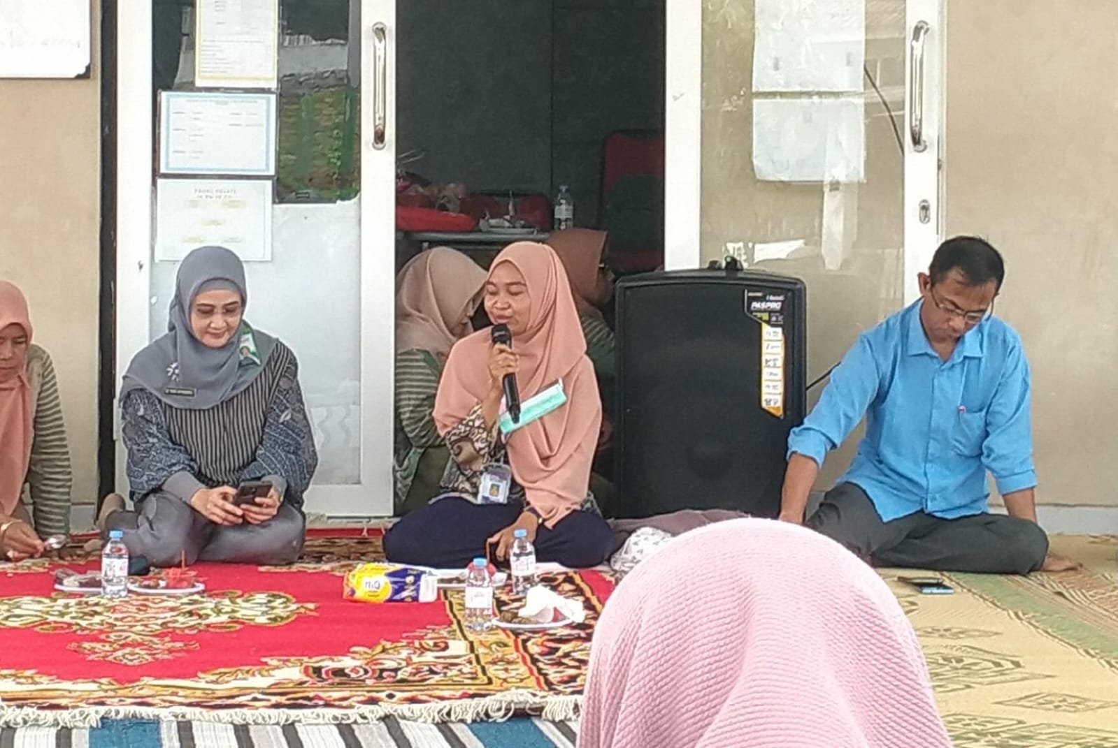Puskesmas selenggarakan Pertemuan Rutin Paguyuban Kader Posyandu di Balai RW15 Medokan Ayu