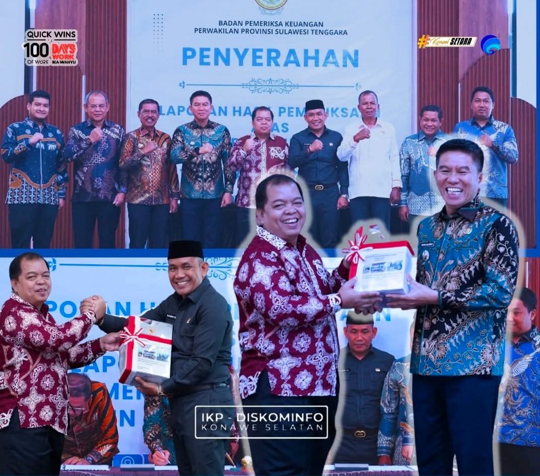 Konawe Selatan Kembali Raih Opini WTP, Bupati: Bukti Komitmen Tata Kelola Keuangan yang Baik