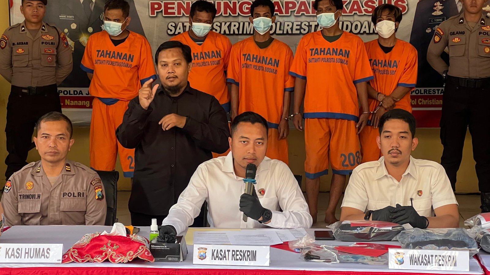 Polresta Sidoarjo Berhasil Amankan Residivis Spesialis Curanmor*