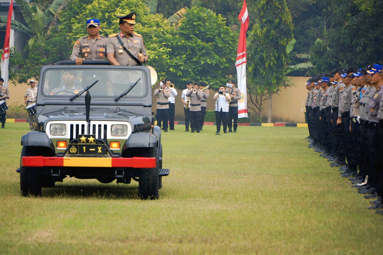 Kapolda Jatim Resmi Buka Pendidikan dan Pembentukan Bintara Polri Tahun Anggaran 2025 di SPN Mojokerto
