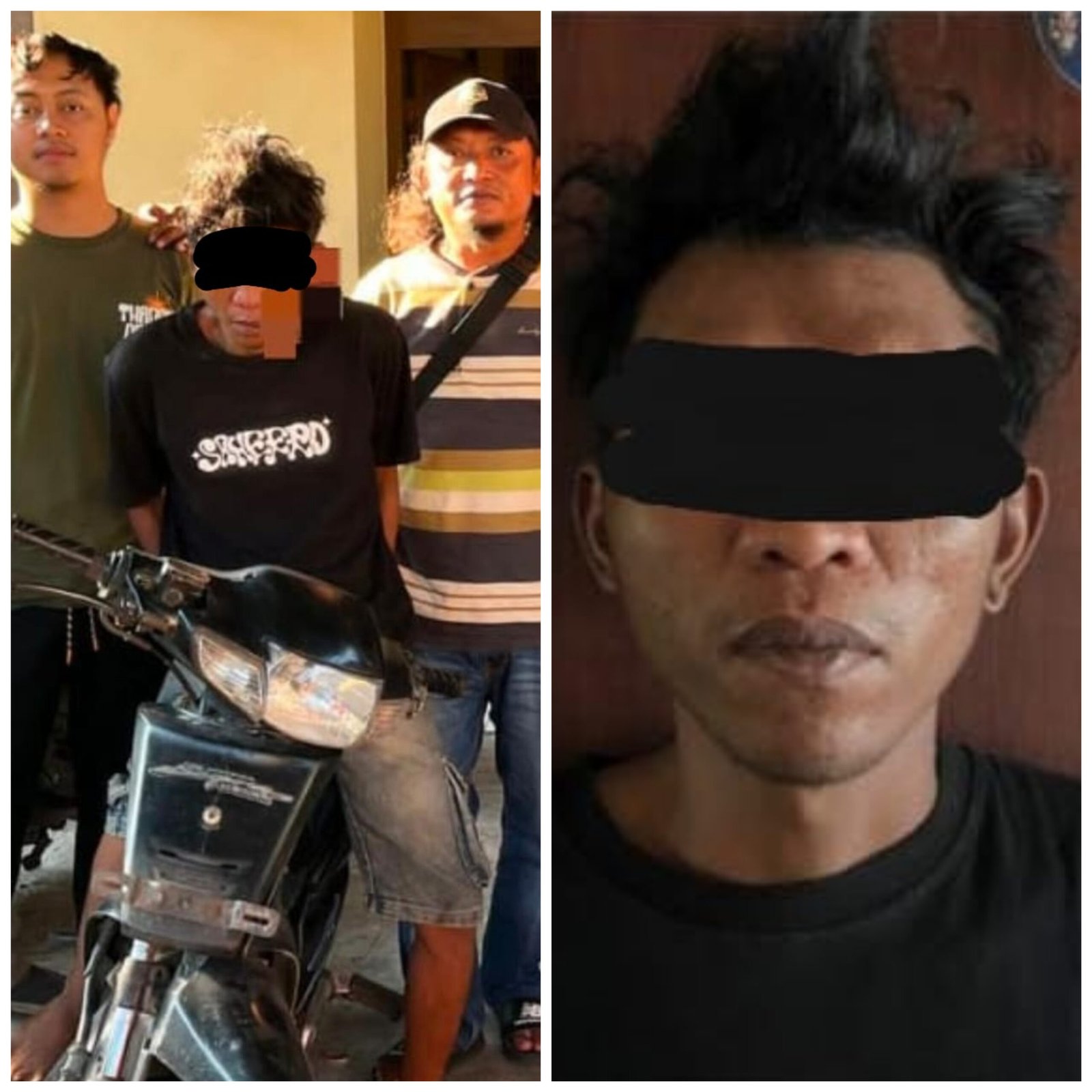 Warga Baron Resah, Terduga Curanmor Akhirnya Ditangkap Polisi