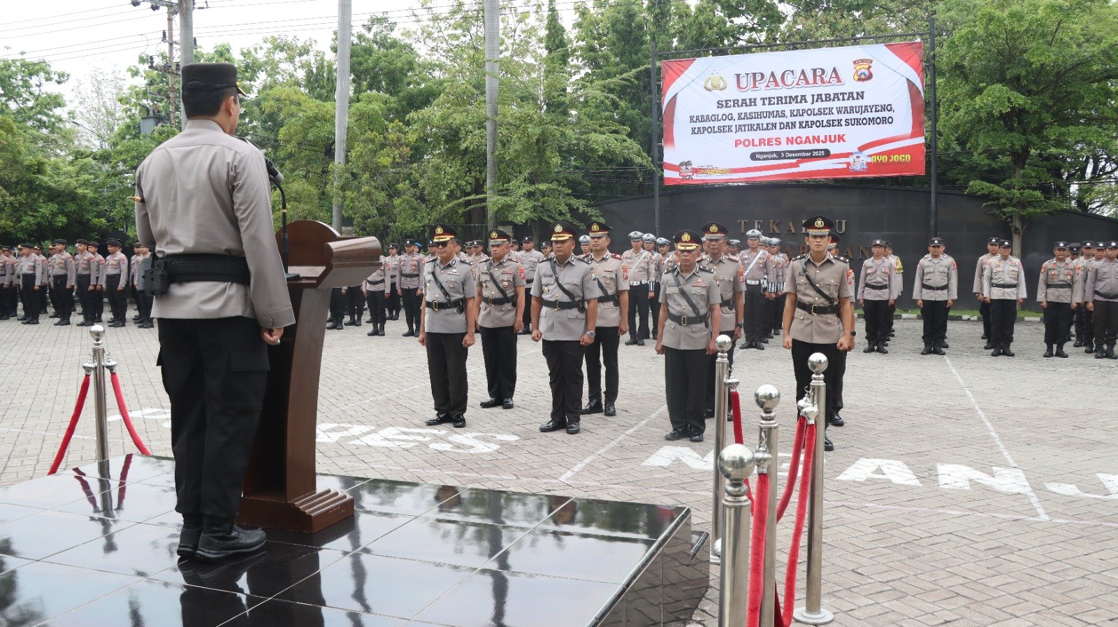 Mutasi Pejabat Polres Nganjuk,Akselerasi Tugas Jadi Prioritas
