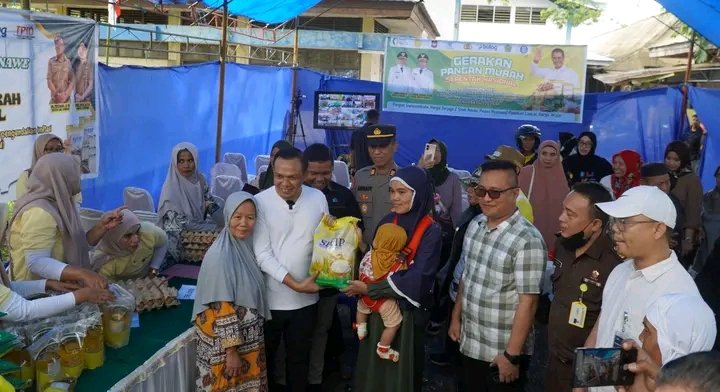 Bupati Konawe Gelar Pangan Murah Dipantau Pemerintah Pusat