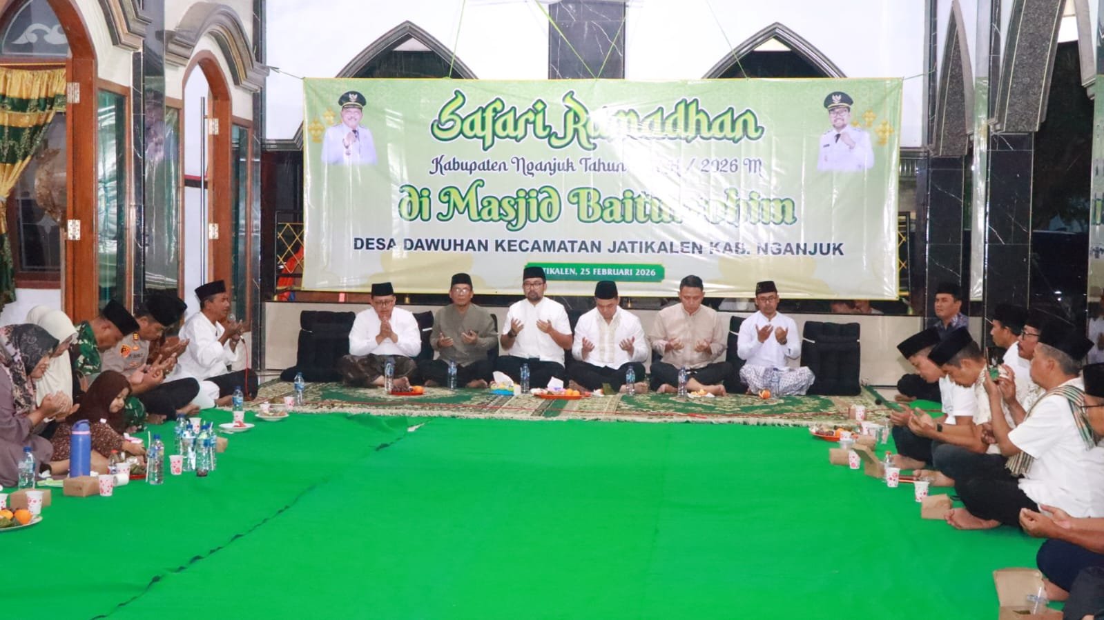 Safari Ramadhan di Jatikalen, Kapolres dan Wabup Nganjuk Perkuat Sinergi Bersama Masyarakat