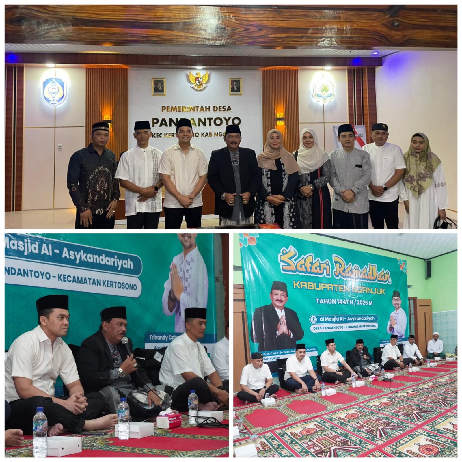 Safari Ramadan Kertosono, Kapolres Nganjuk Tegaskan Dukungan Program Daerah Lewat Bhabinkamtibmas