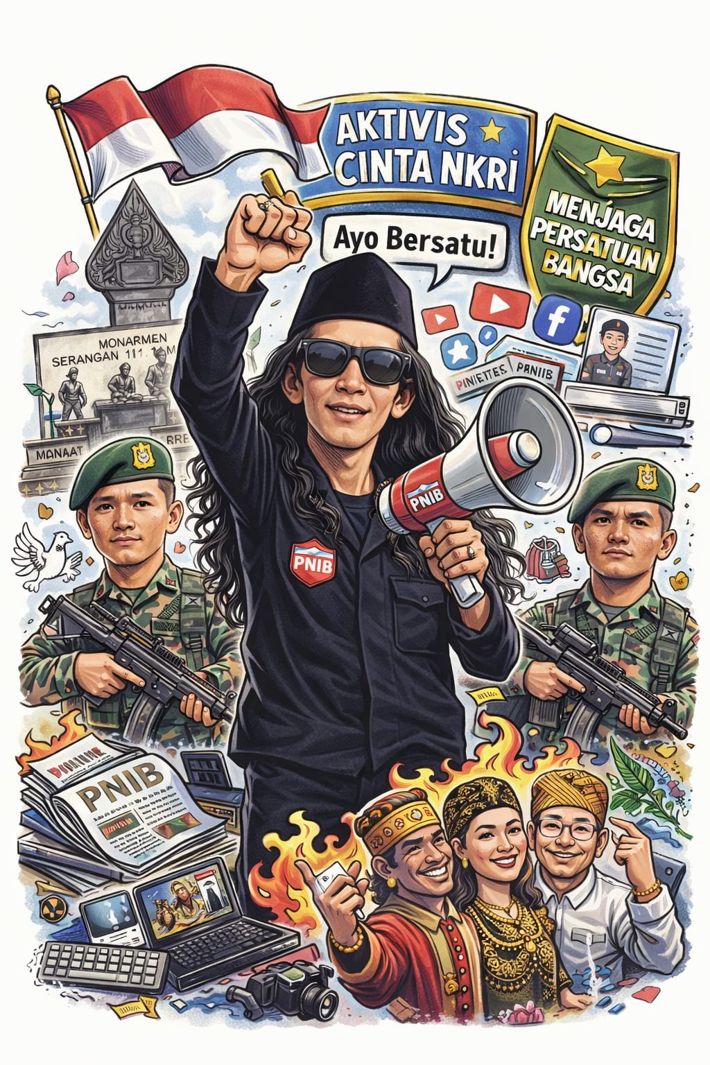 PNIB Desak TNI Usut Tuntas Kasus Air Keras Aktivis