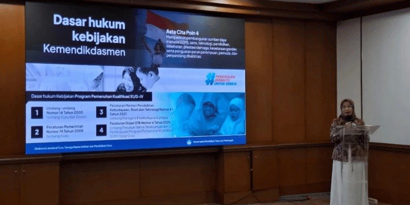 Kejar Kualifikasi Sarjana Guru, Kemendikdasmen Teken PKS dengan 113 LPTK, Ada Bantuan Rp3 Juta/Semester