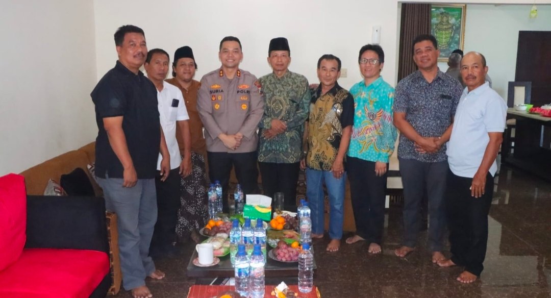 Silaturahmi Kamtibmas Kapolres Nganjuk Bersama Gus Wahid, Tiga Aspirasi Masyarakat Jadi Perhatian