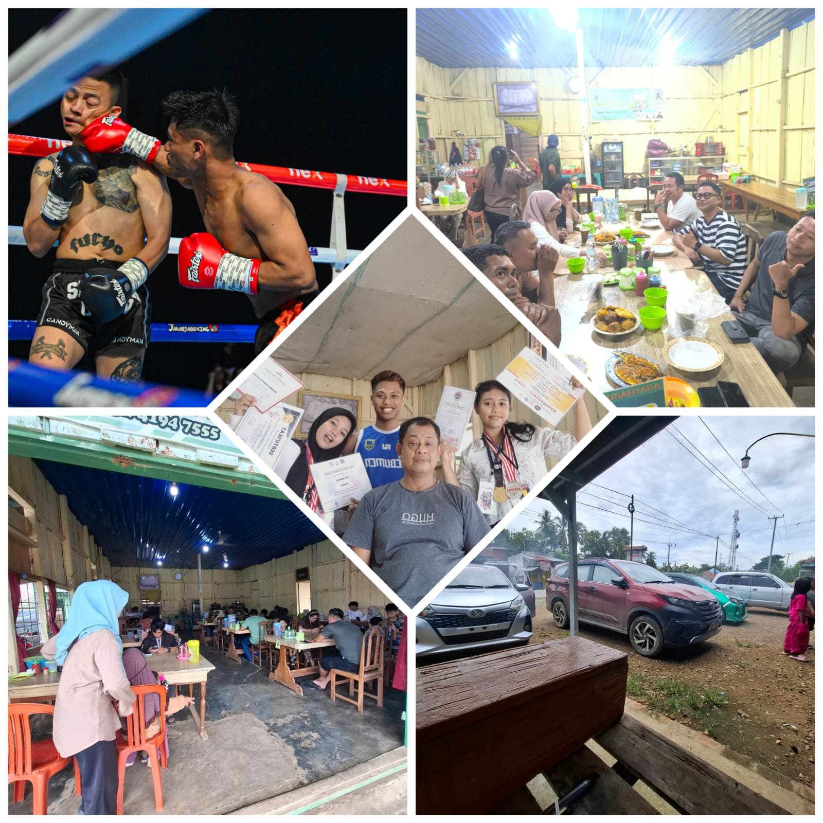 Petarung Asal Tinanggea Adriansyah Menang KO di Ajang Nasional Nex Road To Champion