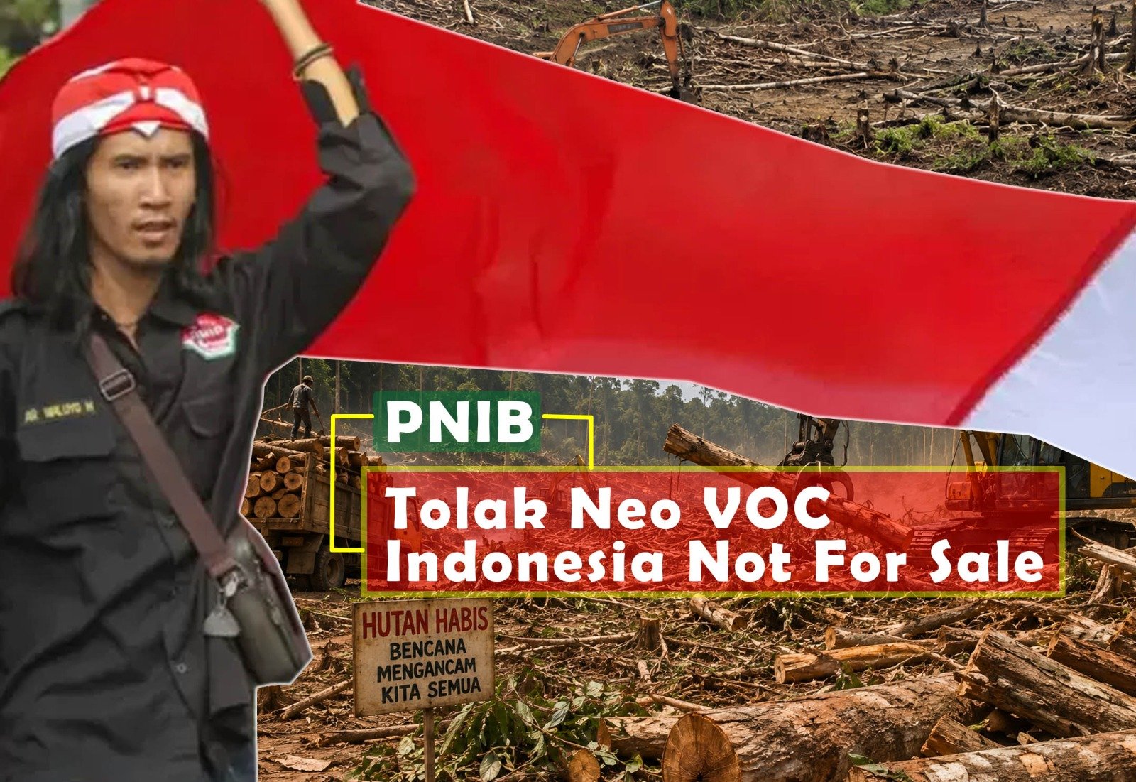 PNIB Soroti Deforestasi Papua, Minta SDA Dikelola untuk Kemakmuran Rakyat