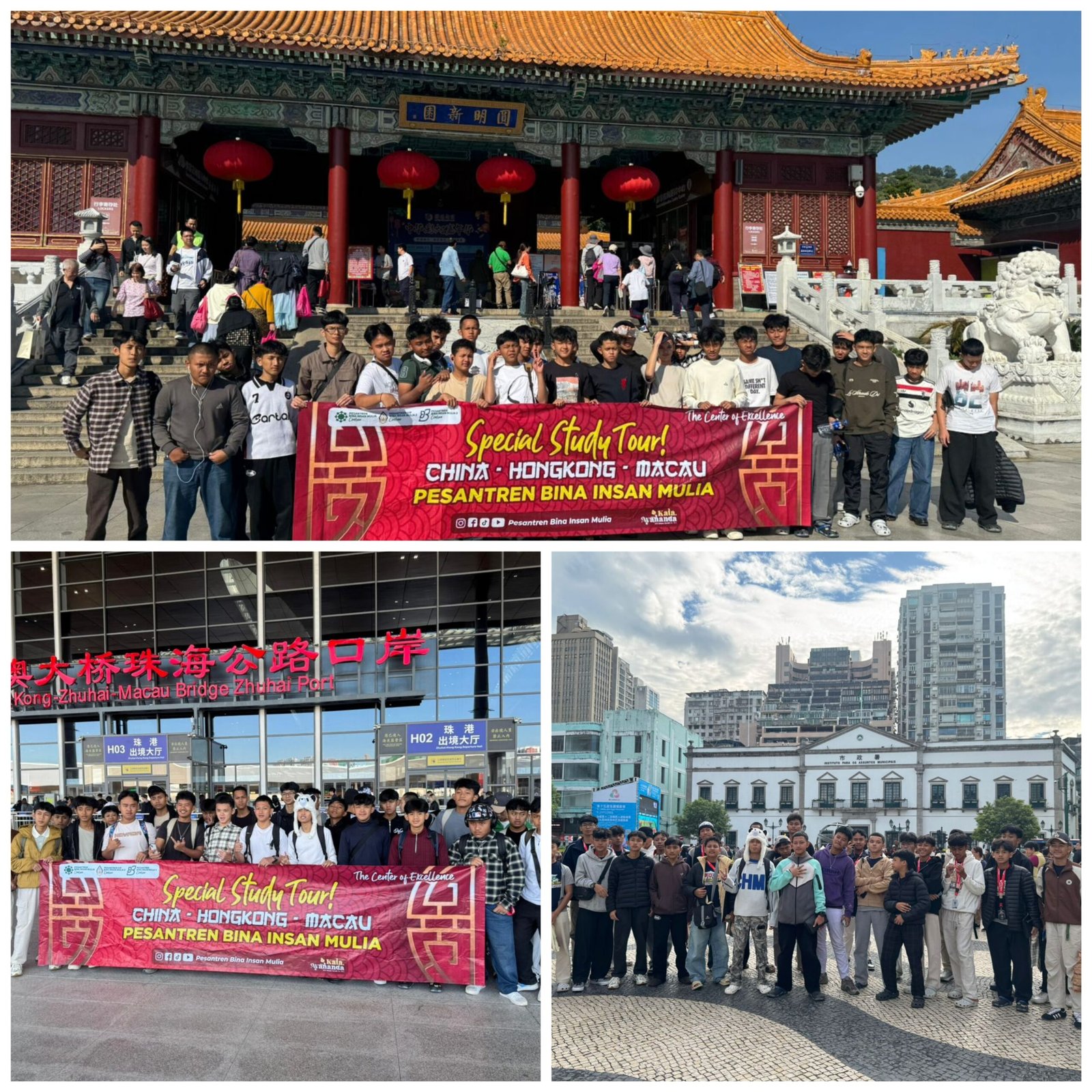 300 Santri Bina Insan Mulia Study Tour ke China, Kiai Imam Jazuli Tanamkan Semangat Peradaban Maju
