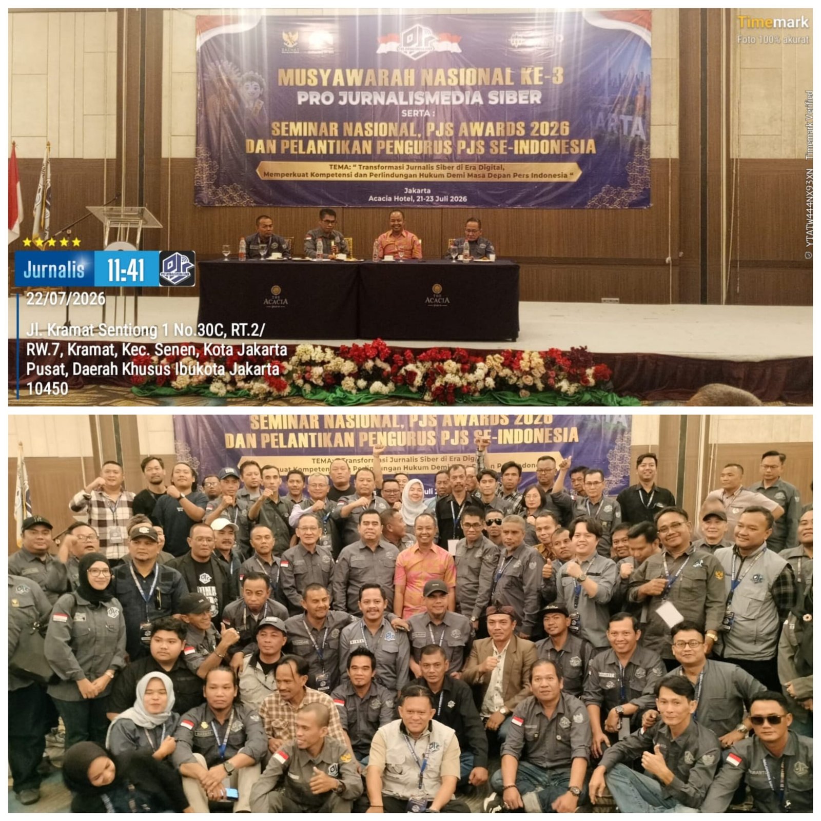 Hari Terakhir Munas III PJS, Dewan Pers Ingatkan Wartawan Patuhi Etika dan Siap Hadapi Disrupsi Digital