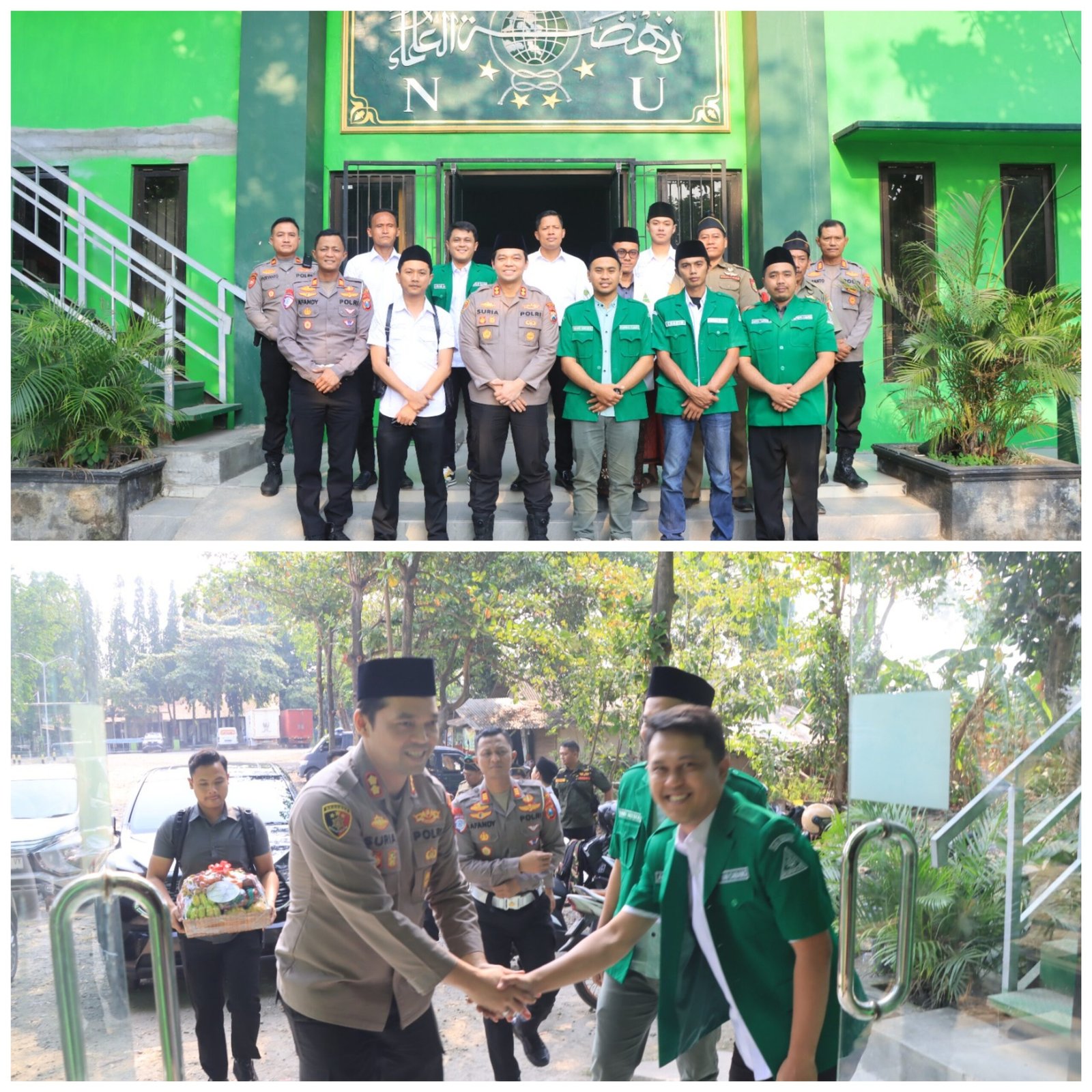 Pererat Sinergitas, Kapolres Nganjuk Gandeng GP Ansor Redam Konflik Antarperguruan Silat