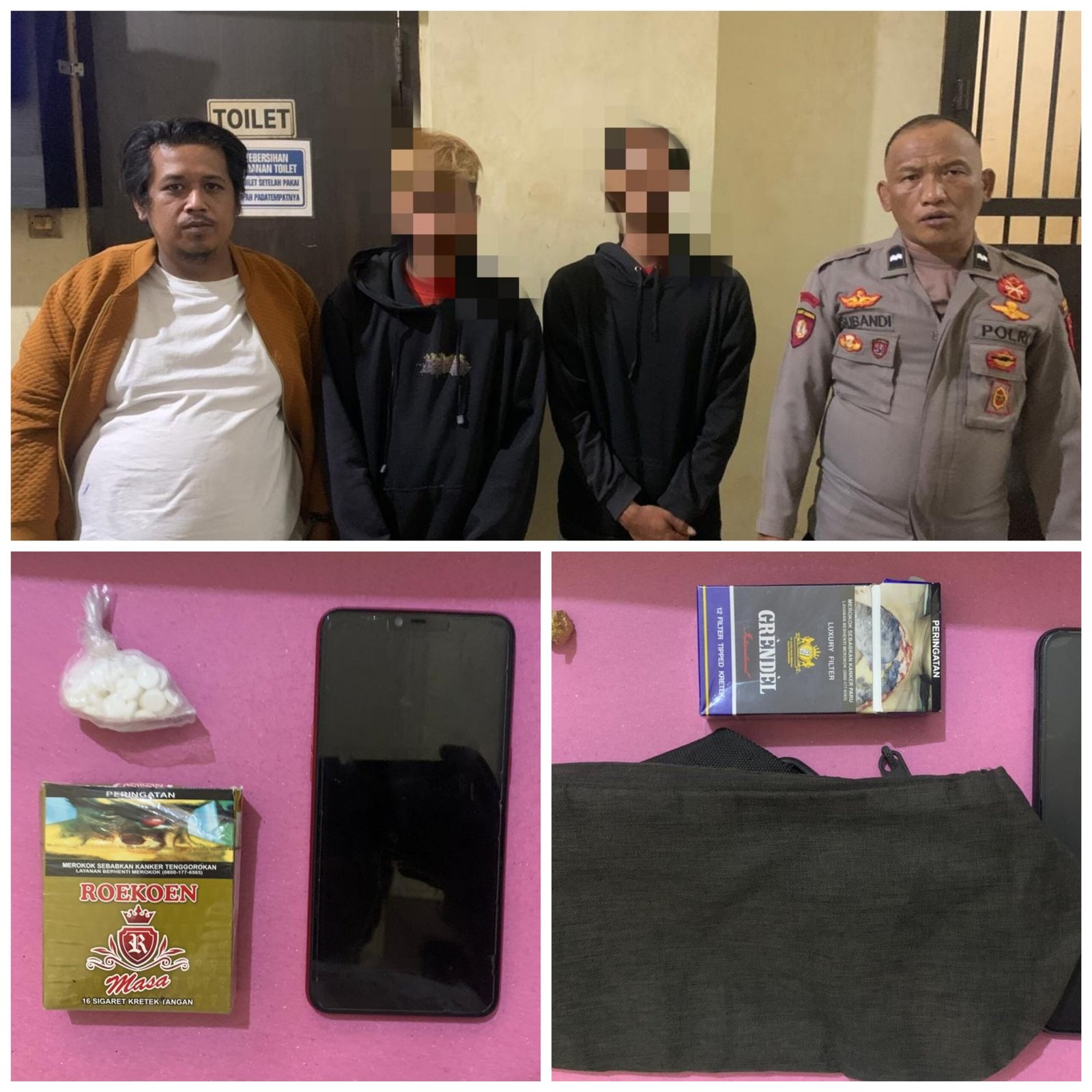Jaringan Pil Dobel L Dibongkar, Dua Pengedar Diamankan di Nganjuk dan Bojonegoro