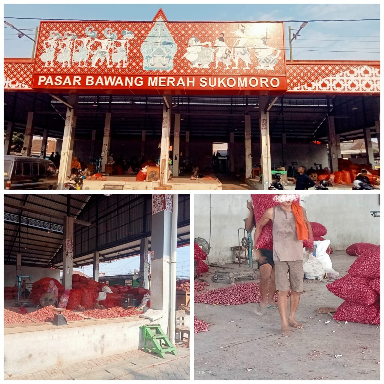 Pasar Sukomoro Nganjuk Jadi Sentra Bawang Merah, Pedagang Keluhkan Harga yang Tidak Stabil